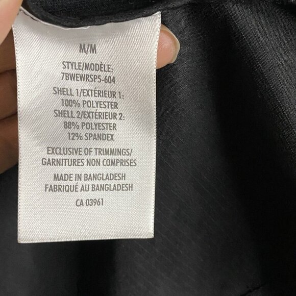 Windriver Black Full Zip Lightweight Hooded Jacket - Picture 7 of 10